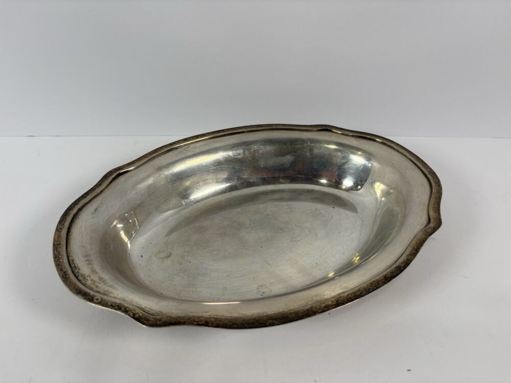 Vintage Gorham Priscilla Sterling Silver Oval Vegetable Serving Dish 13565 409g